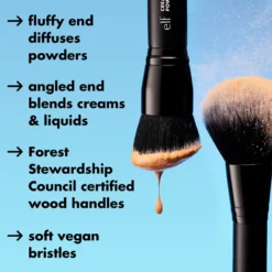 Cream & Powder Face Brush