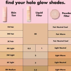 Halo Glow Liquid Filter