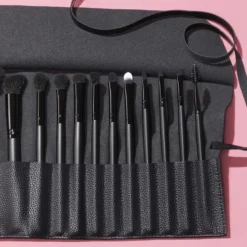 17-Piece Ultimate Makeup Brush Set & Travel Roll